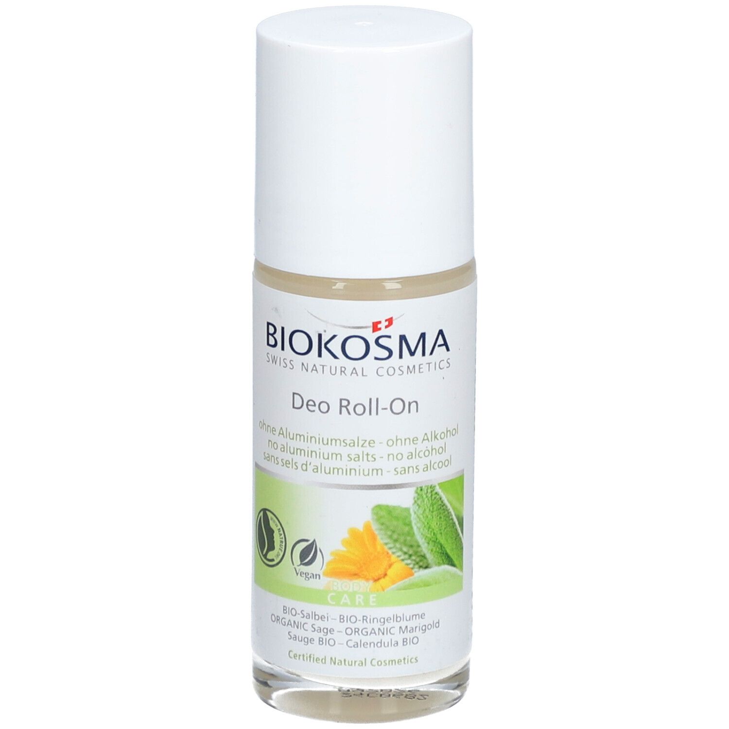 BIOKOSMA Déodorant Roll-on Sauge & Calendula bio