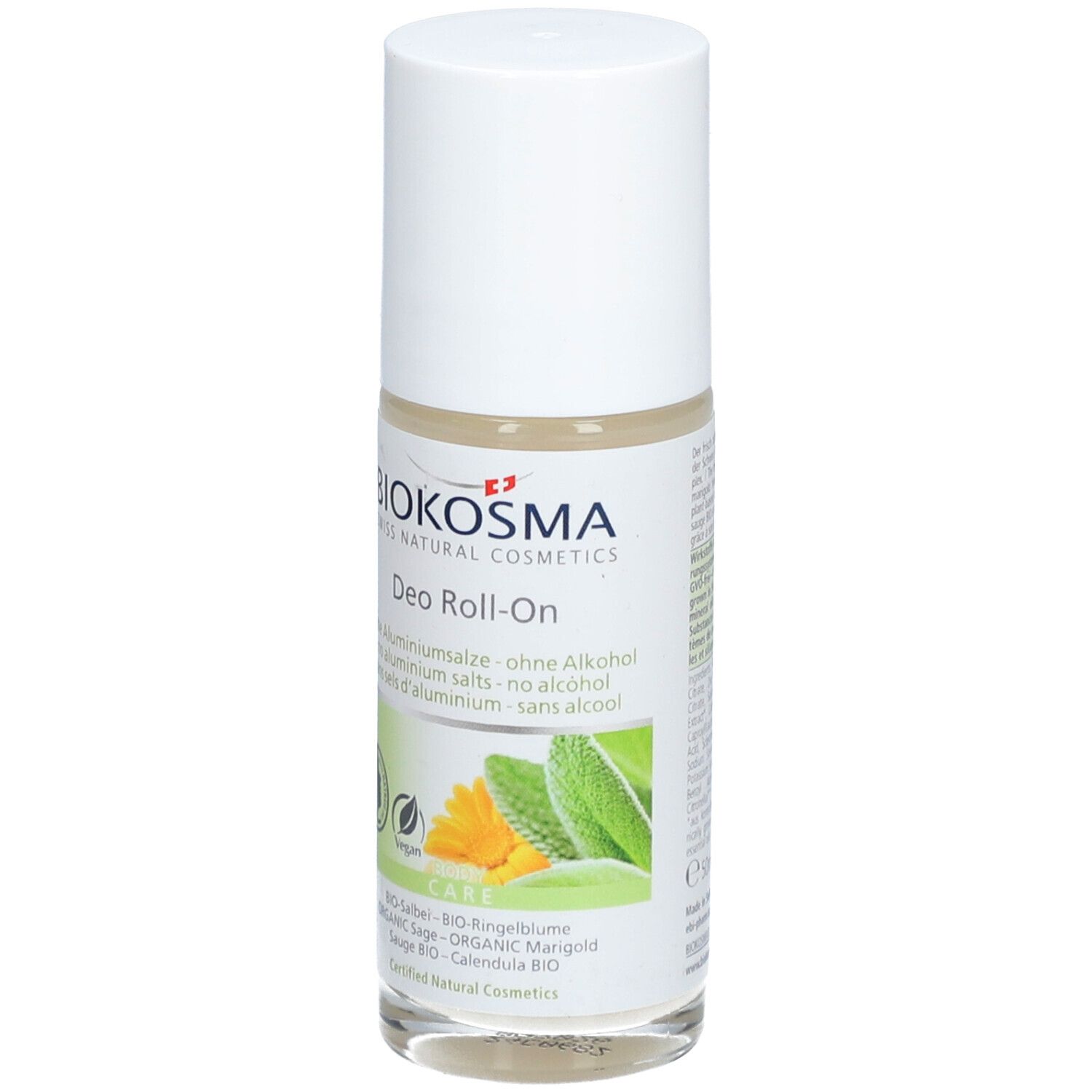 BIOKOSMA Déodorant Roll-on Sauge & Calendula bio