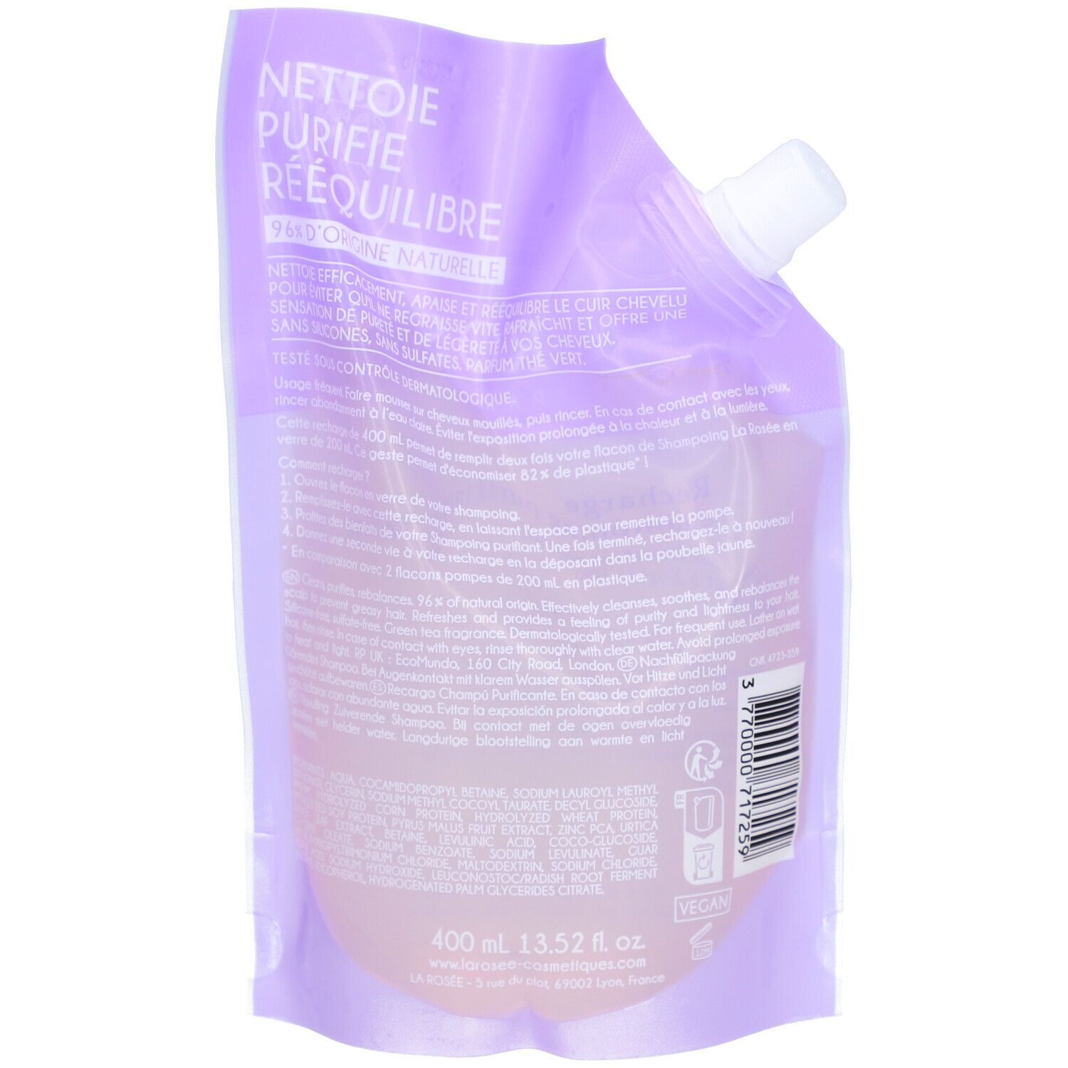 Recharge La Rosée® Shampooing clarifiant