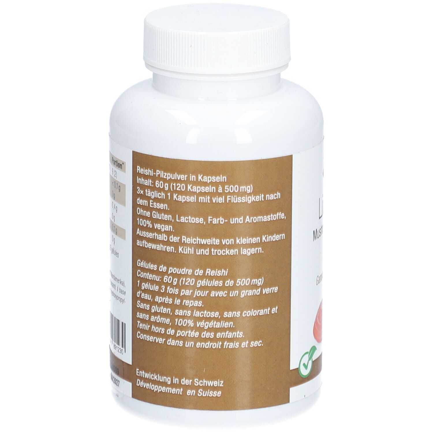 LianGu Capsules de Champignons - Reishi