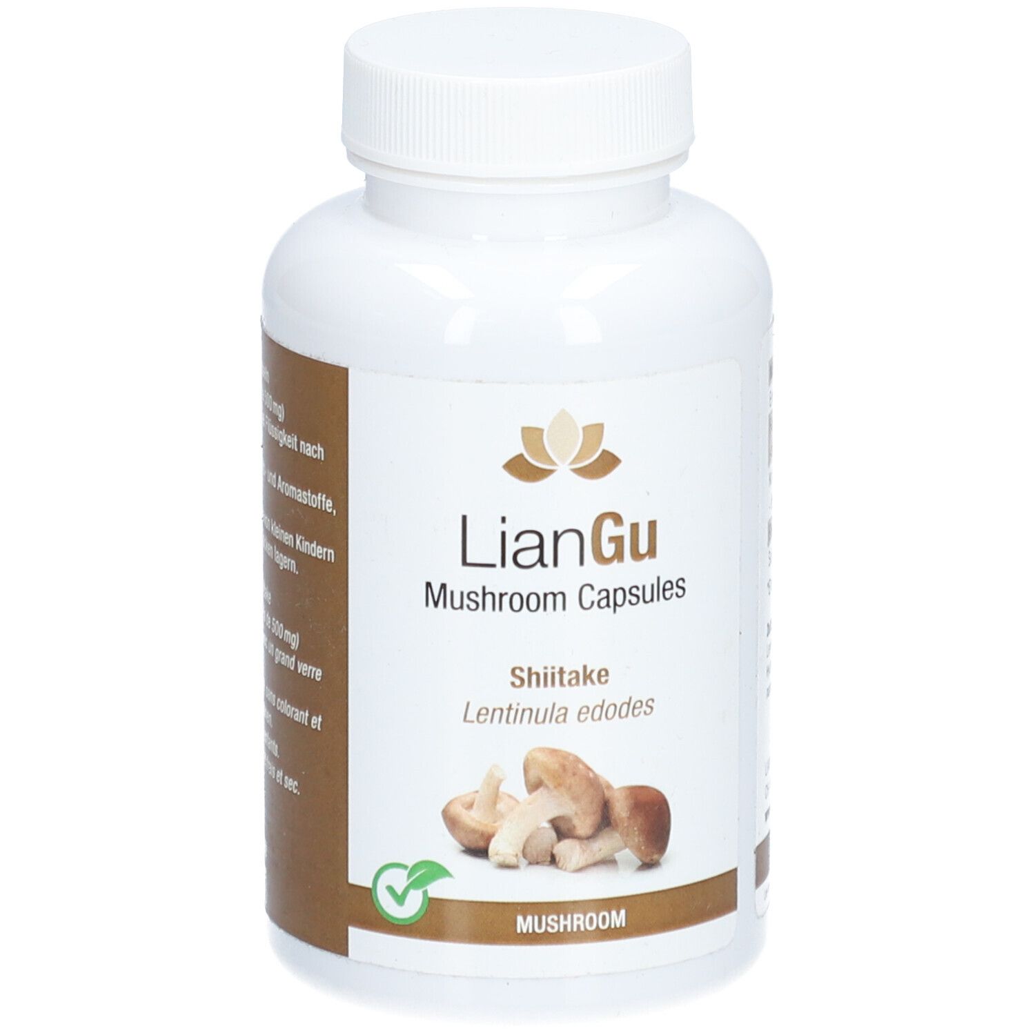 LianGu Shiitake complément aux champignons en gélules végétales