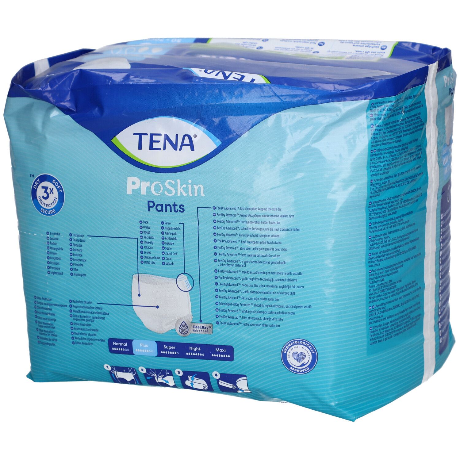 TENA Pantalon Plus ProShield XS