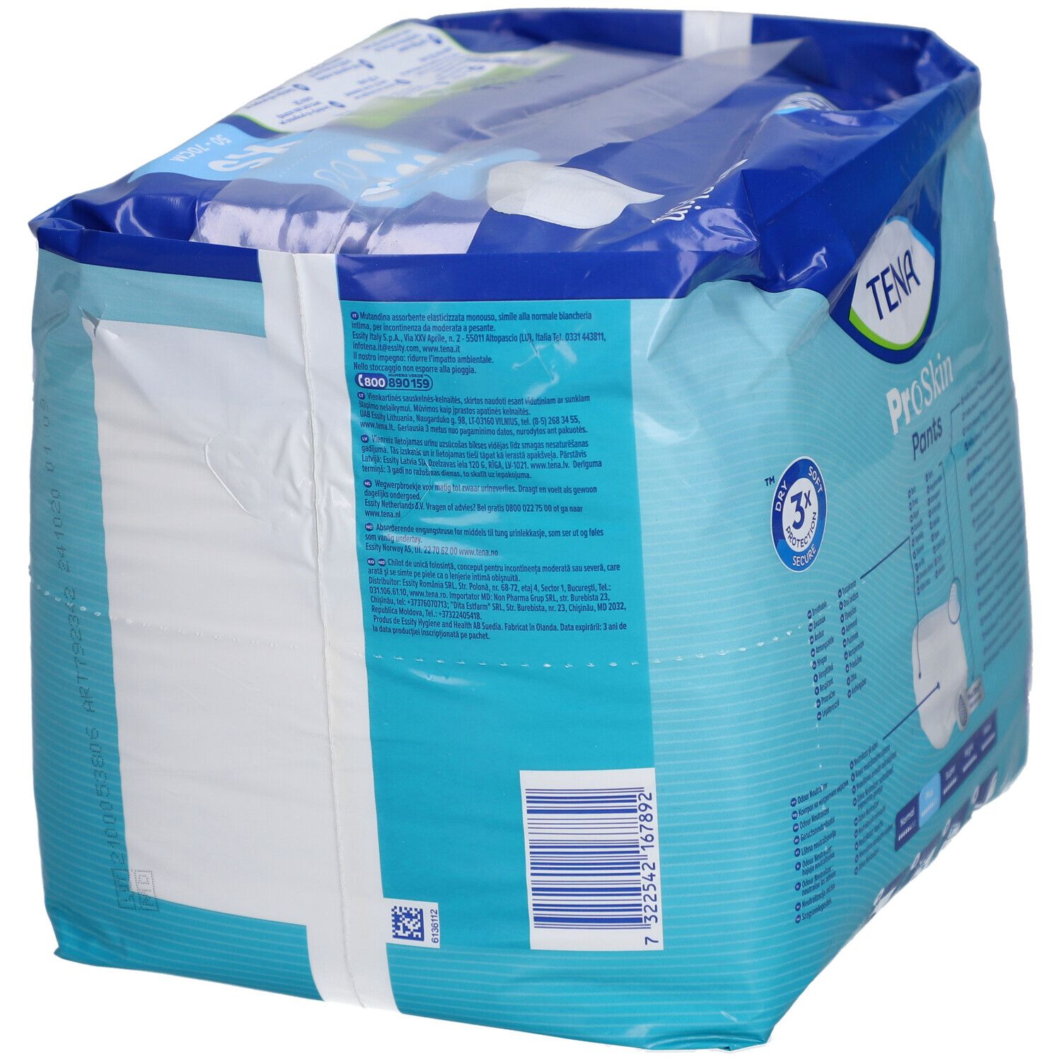 TENA Pantalon Plus ProShield XS
