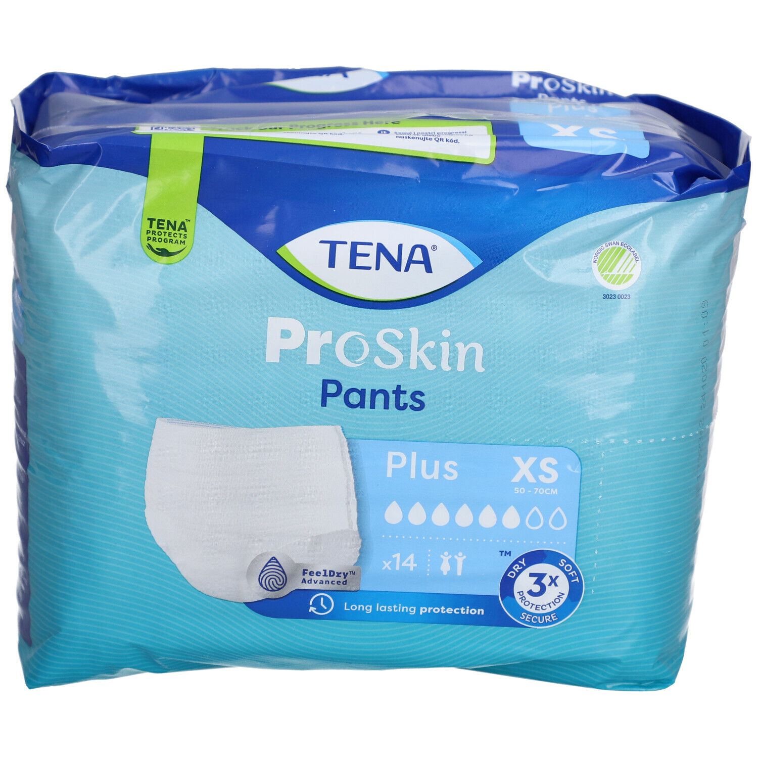 TENA Pantalon Plus ProShield XS
