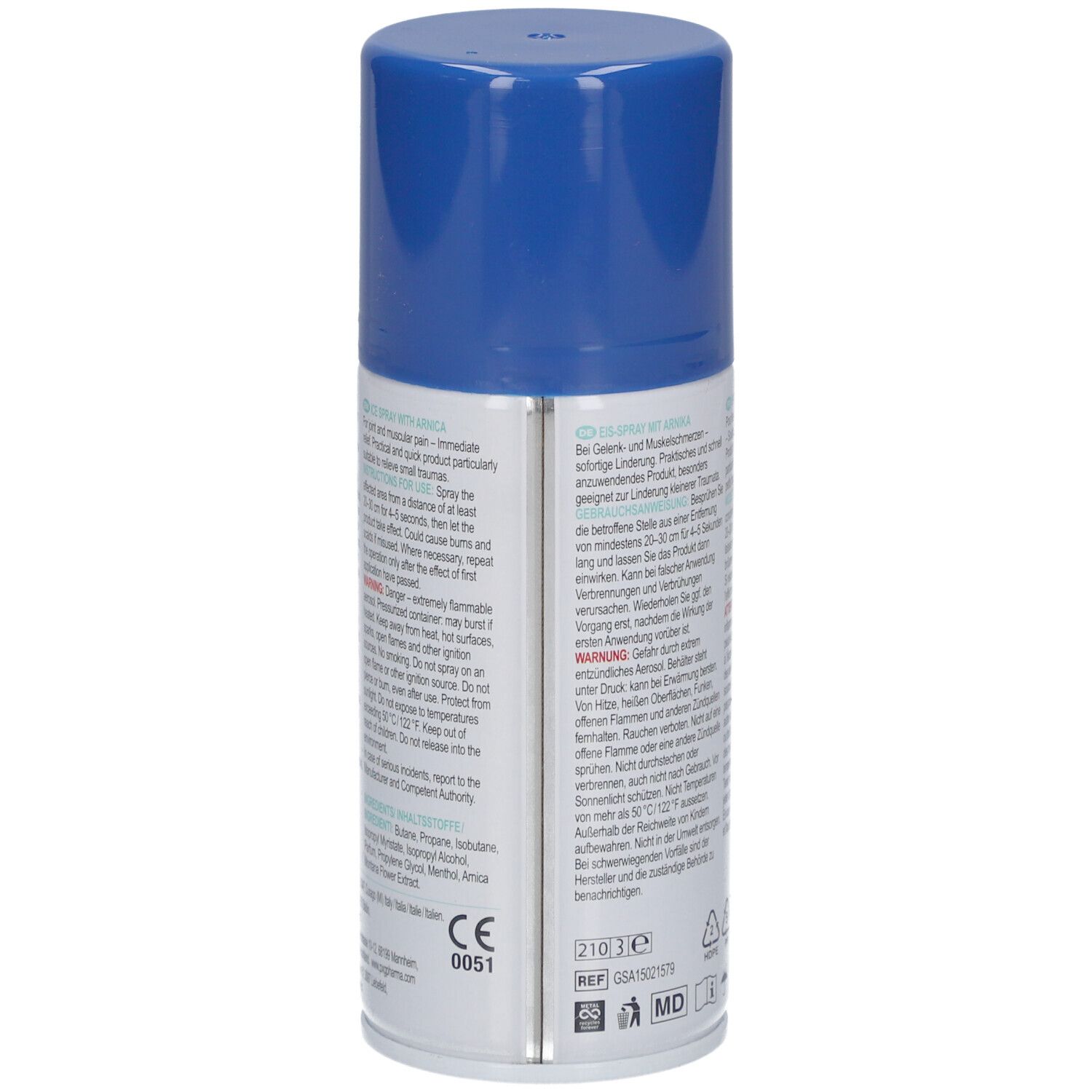 LIVSANE Ice Spray à l'arnica, 150 ml.