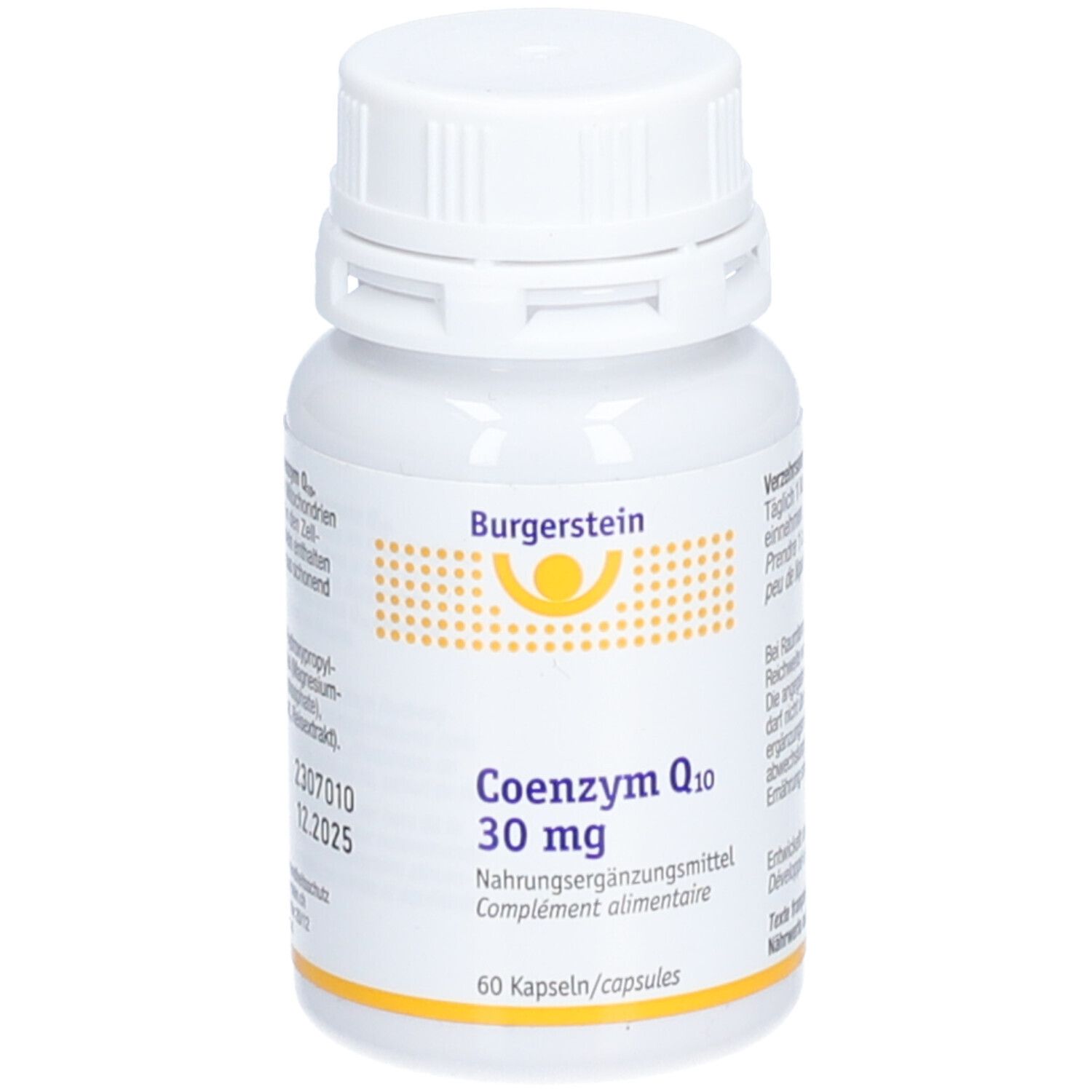 Burgerstein Coenzyme Q10 30 mg