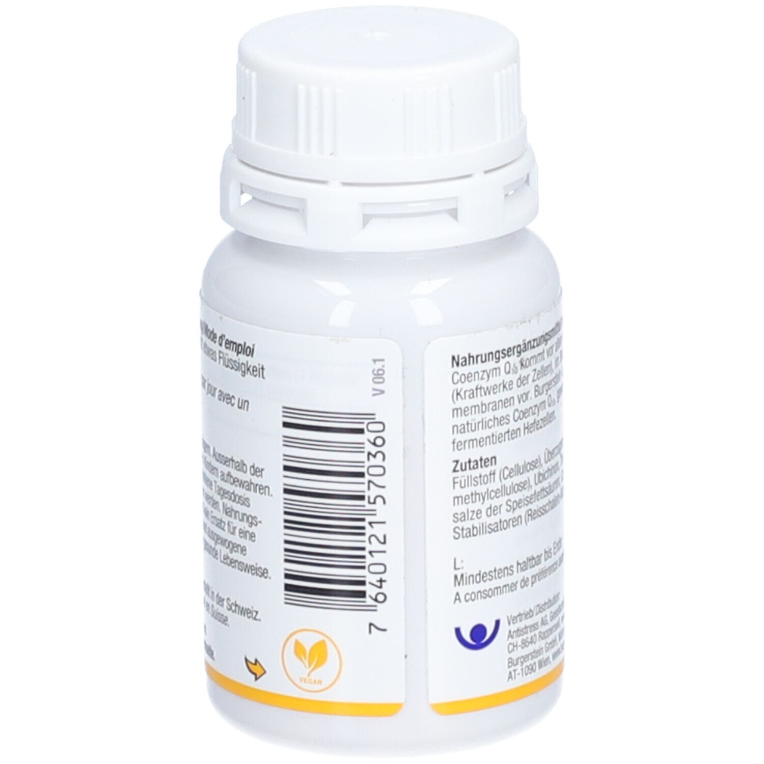 Burgerstein Coenzyme Q10 30 mg