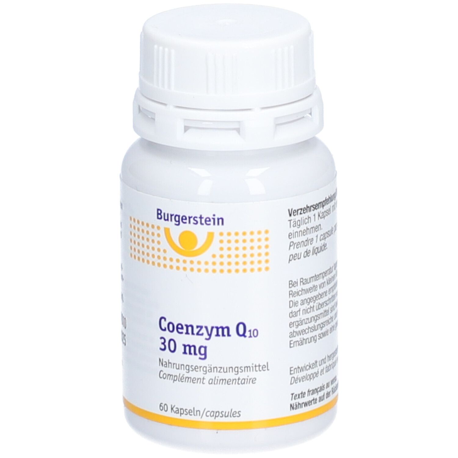 Burgerstein Coenzyme Q10 30 mg