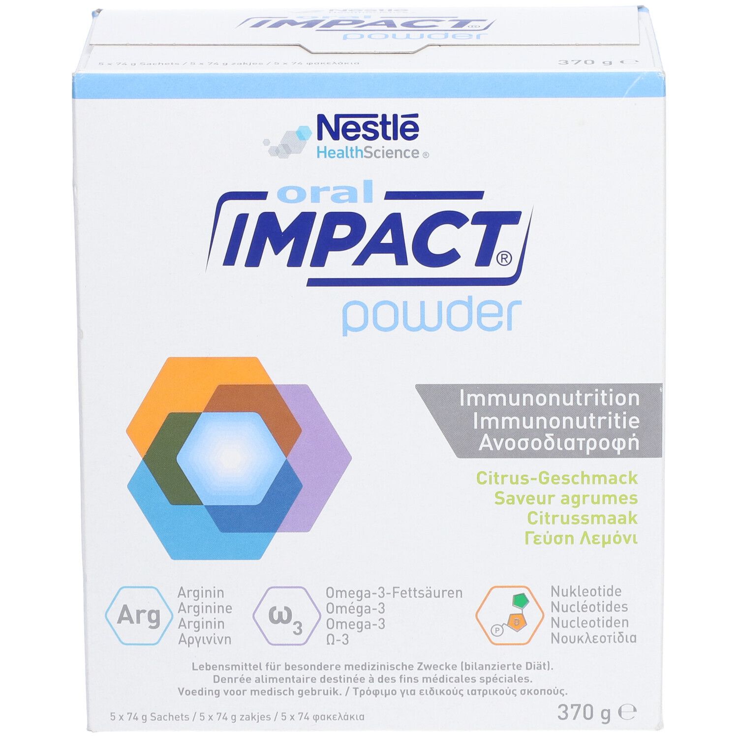 NESTLE HEALTH SCIENCE Oral Impact Powder Citron