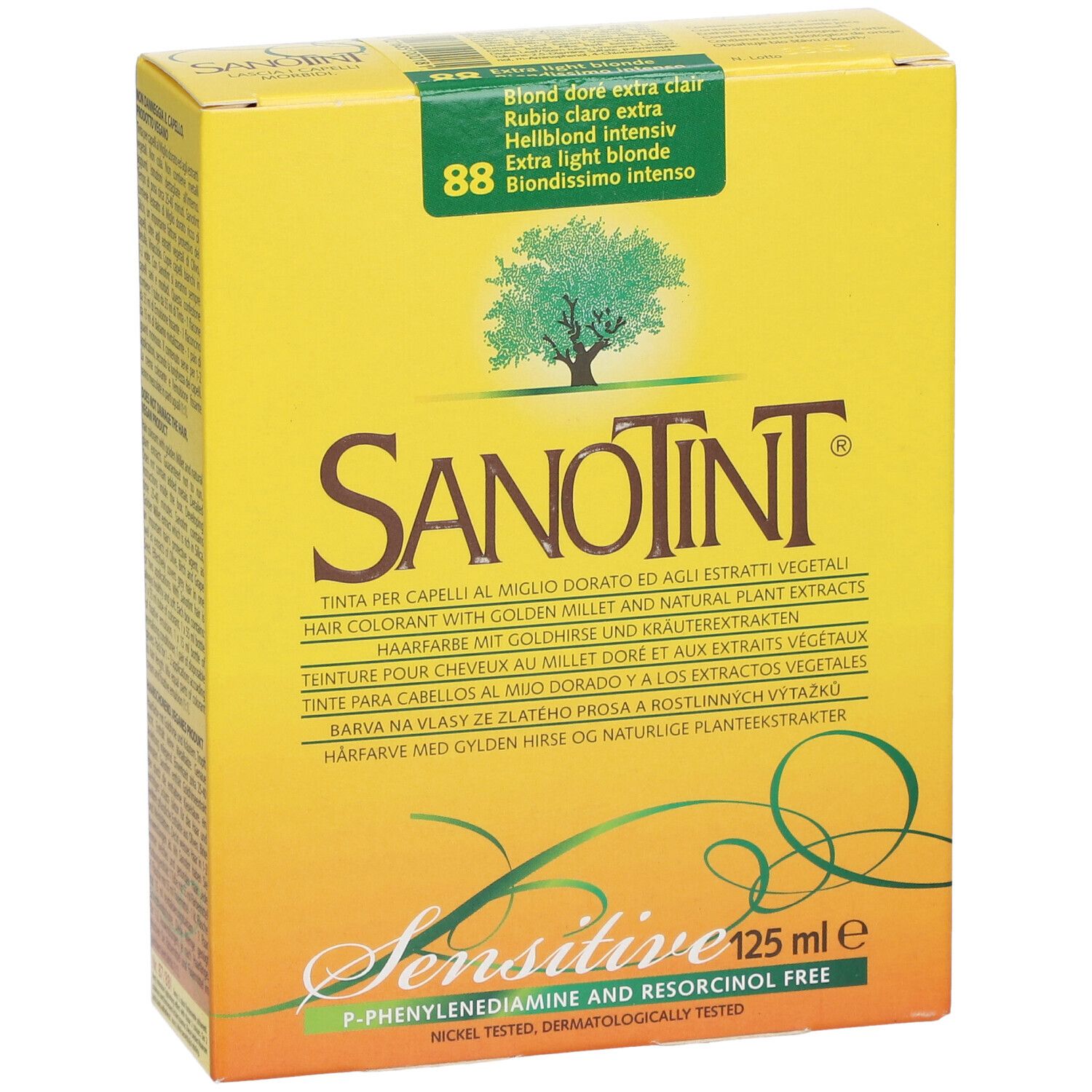 SANOTINT® Sensitive Teinture pour les cheveux 88 Blond doré extra clair