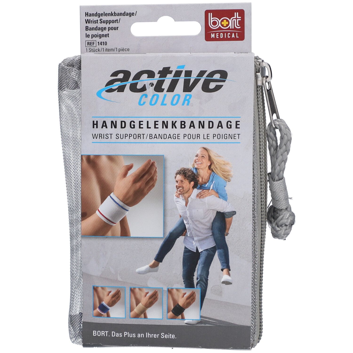 BORT MEDICAL active COLOR Bandage de poignet pour le soutien.