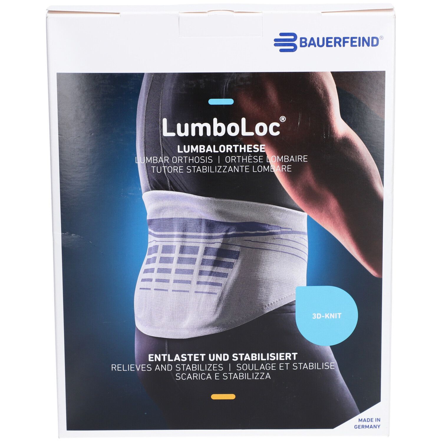 BAUERFEIND® Lumboloc® Orthèse lombaire taille 6 titane