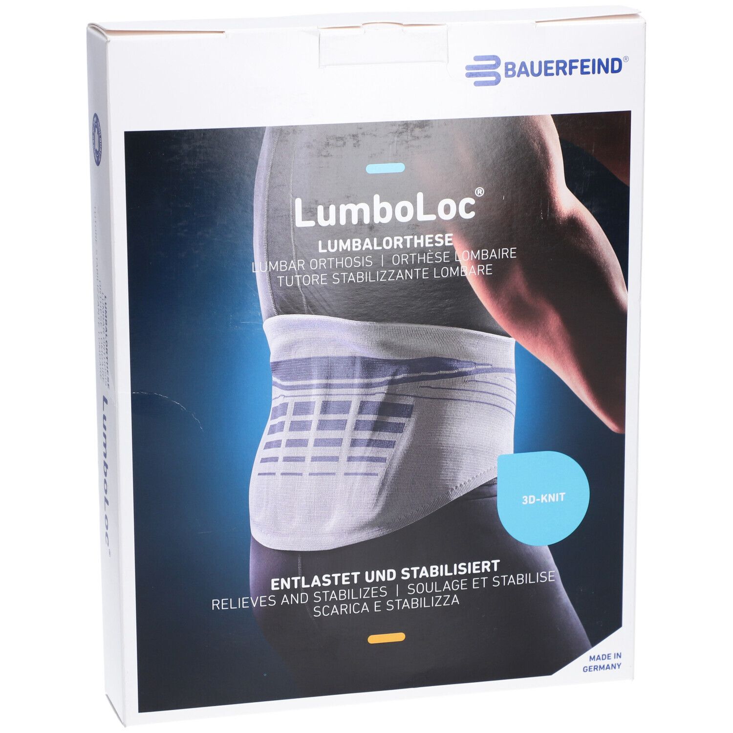 BAUERFEIND® Lumboloc® Orthèse lombaire taille 6 titane