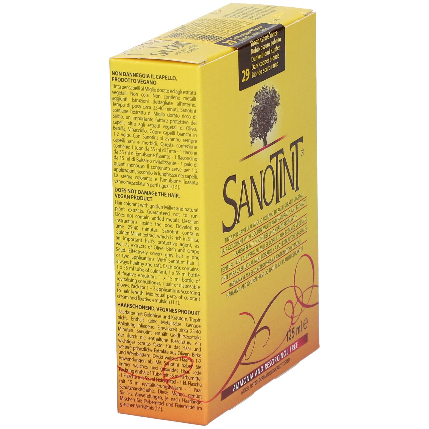 SANOTINT® Teinture pour les cheveux 29 Blond cuivré foncé