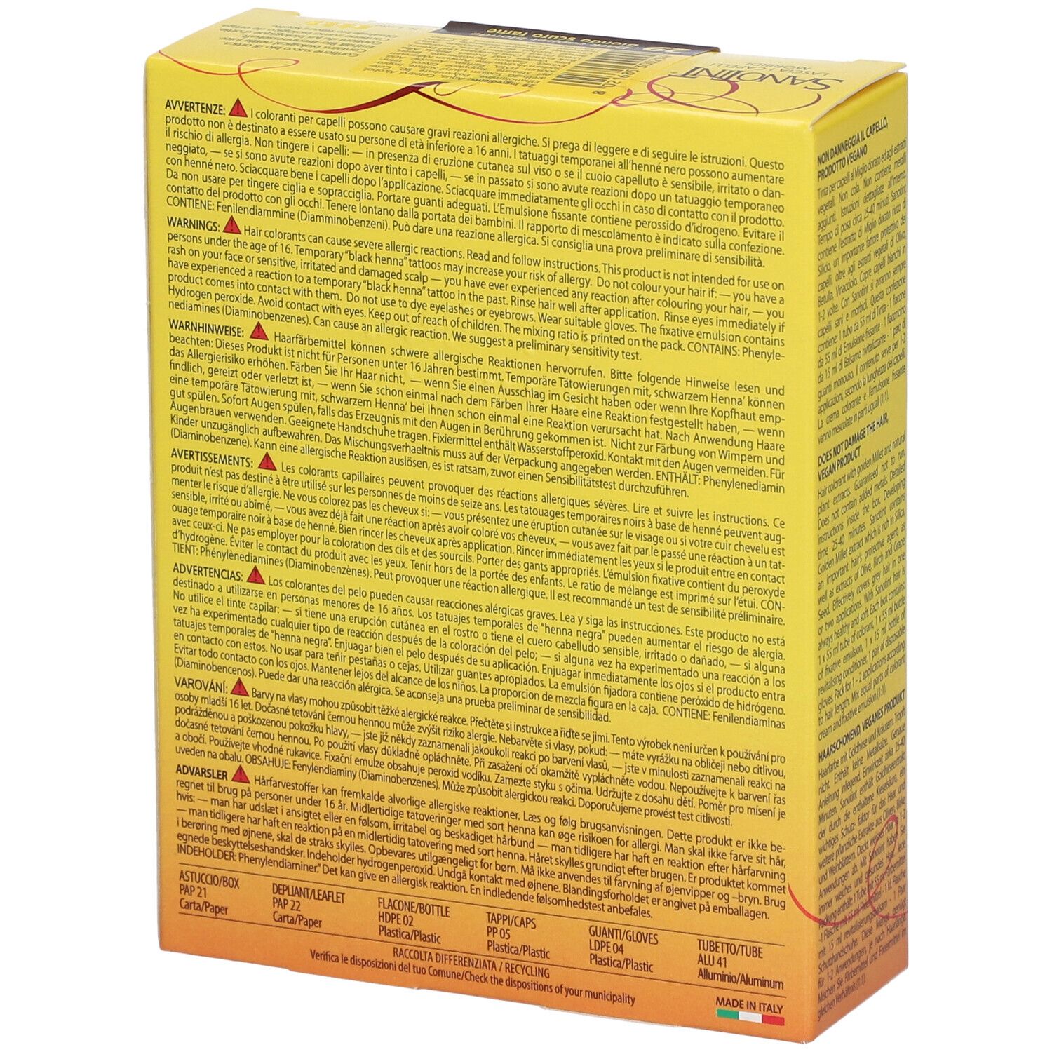 SANOTINT® Teinture pour les cheveux 29 Blond cuivré foncé