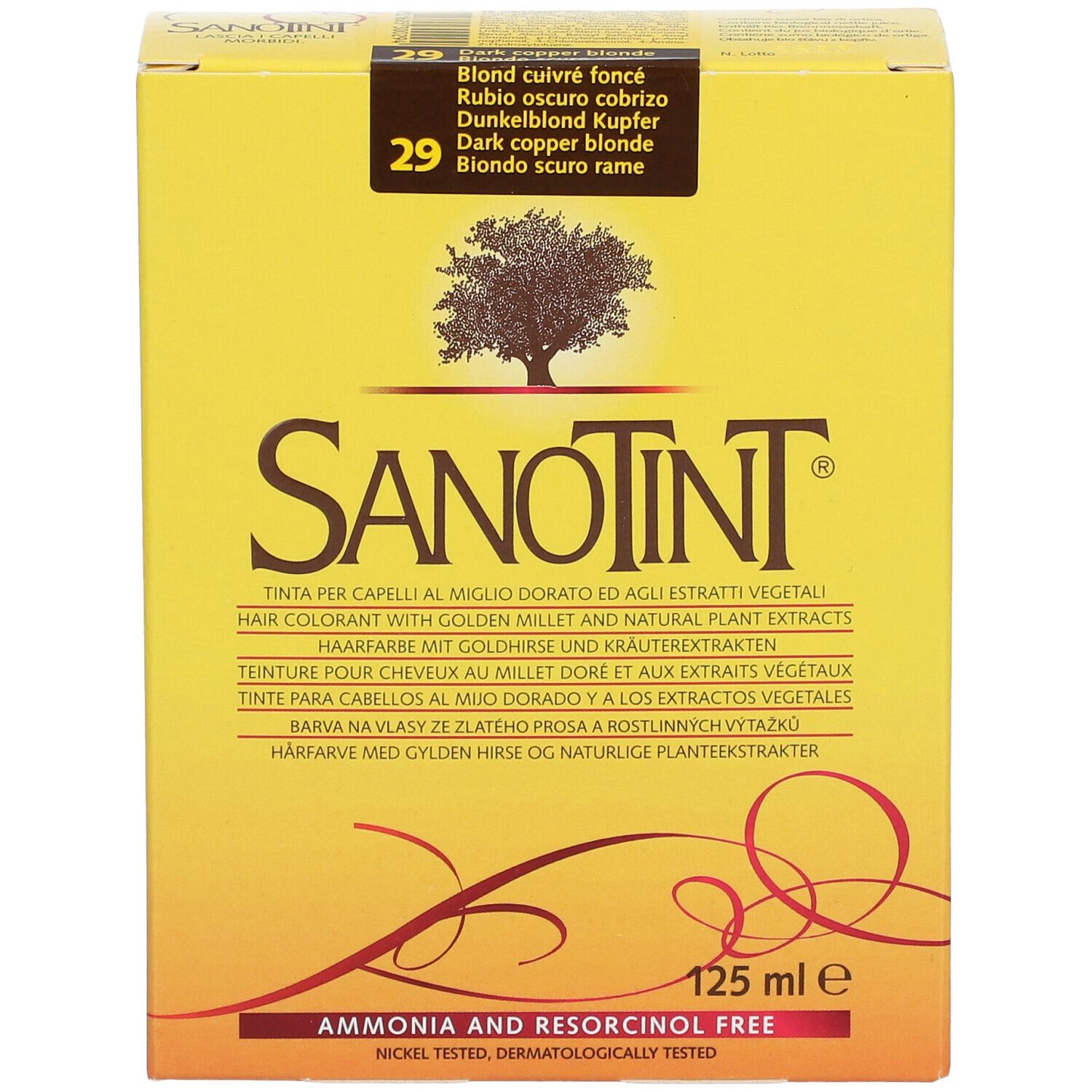 SANOTINT® Teinture pour les cheveux 29 Blond cuivré foncé