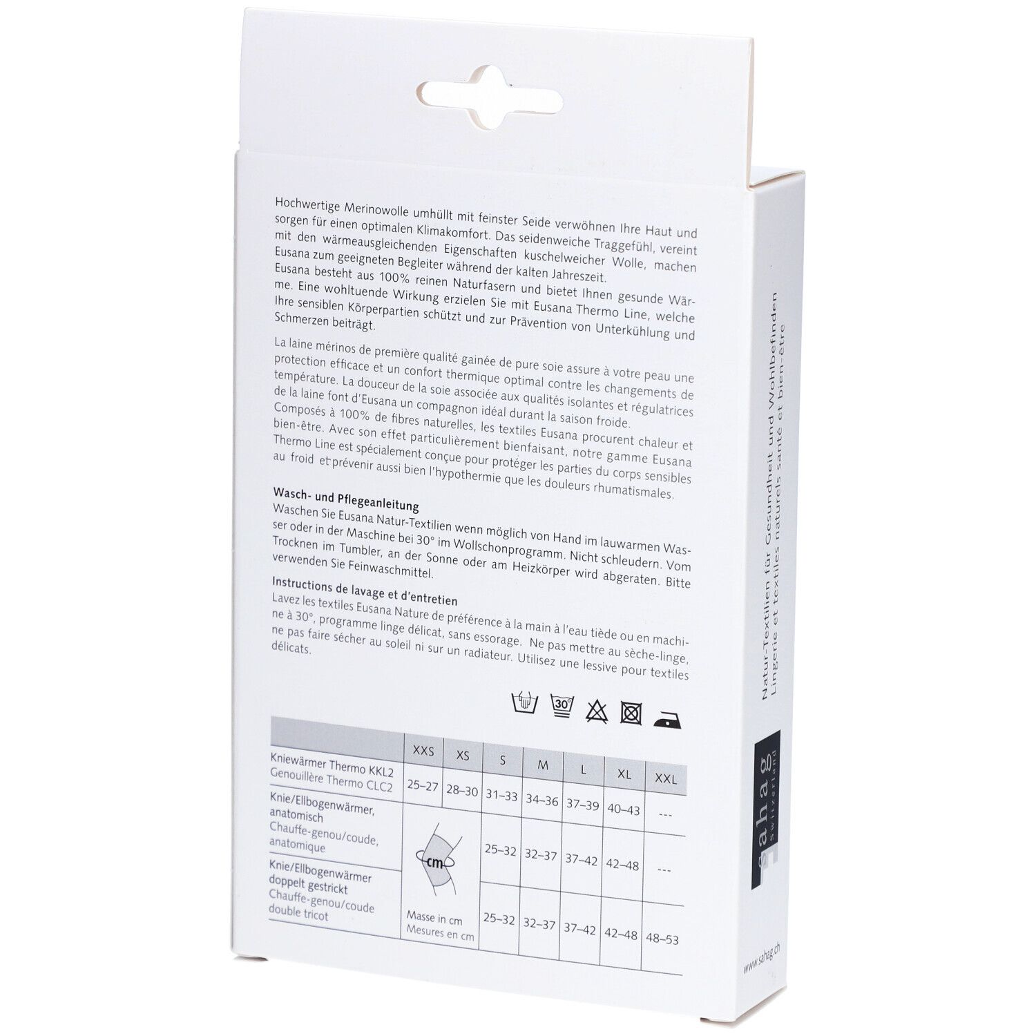EUSANA Chauffe-Genou Thermo L Ivoire