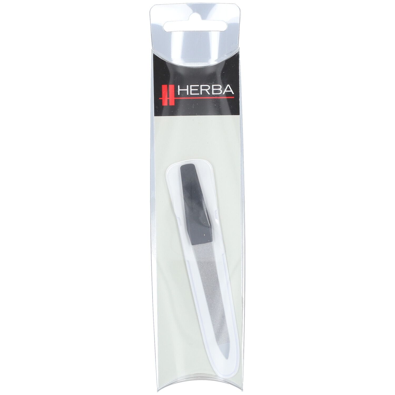 HERBA Lime à ongles saphir en étui, 9,5 cm