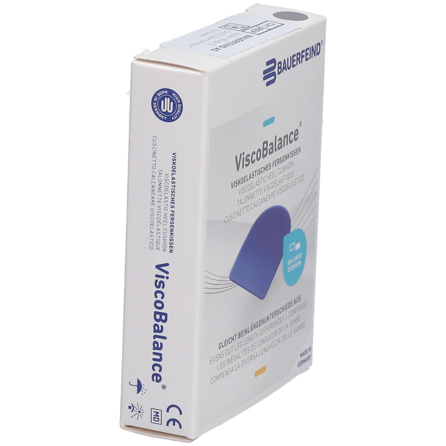 VISCOBALANCE Talonnette silicone Taille 2 5mm