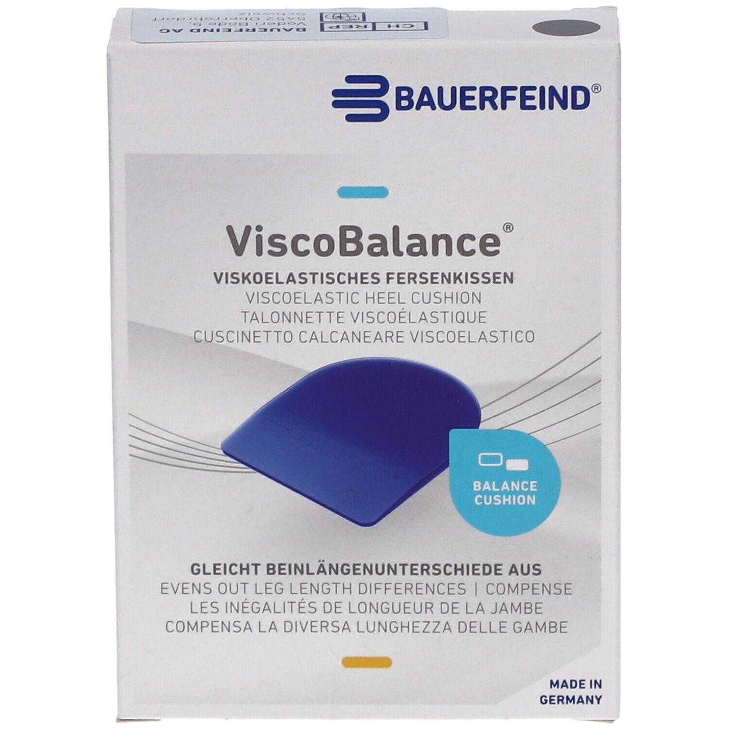 VISCOBALANCE Talonnette silicone Taille 4 10mm