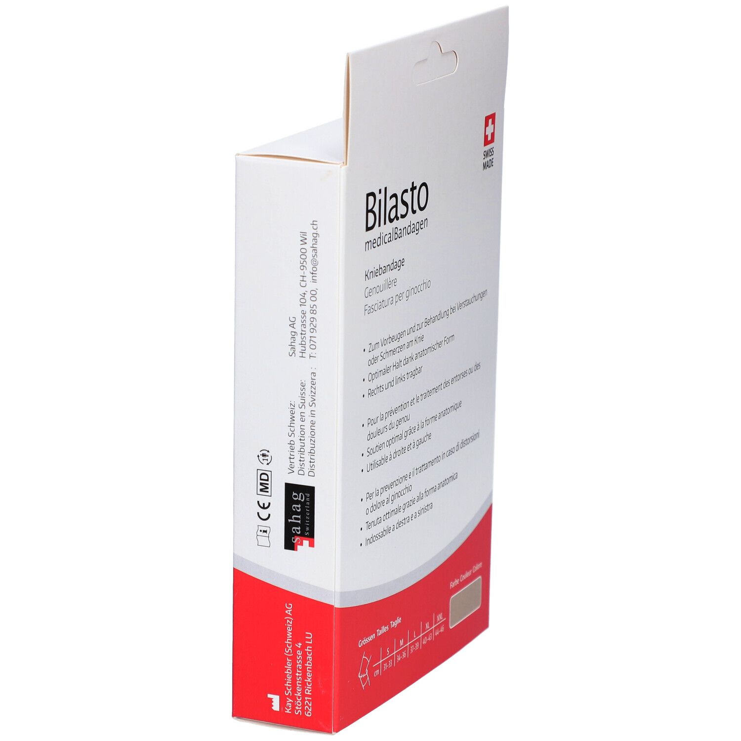 BILASTO Genouillère Beige XXL