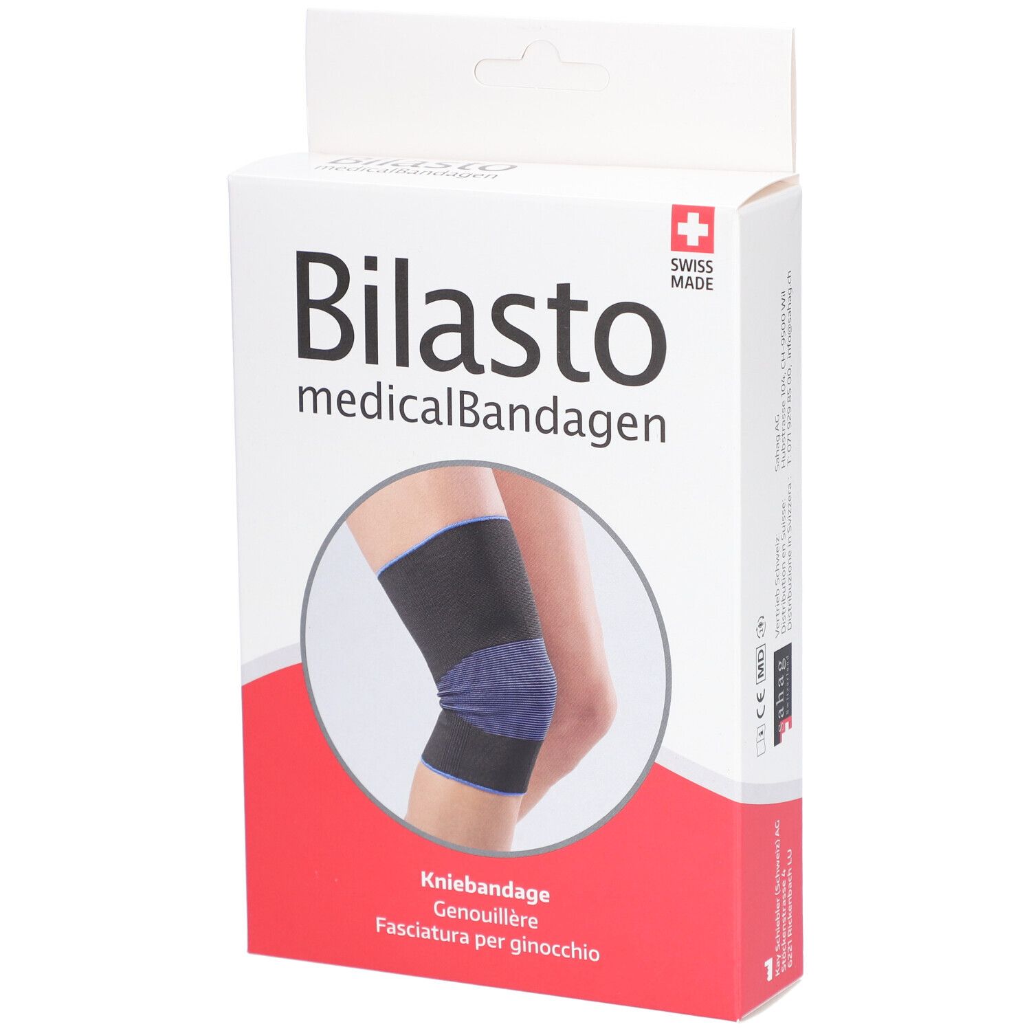 BILASTO Genouillère Noir S
