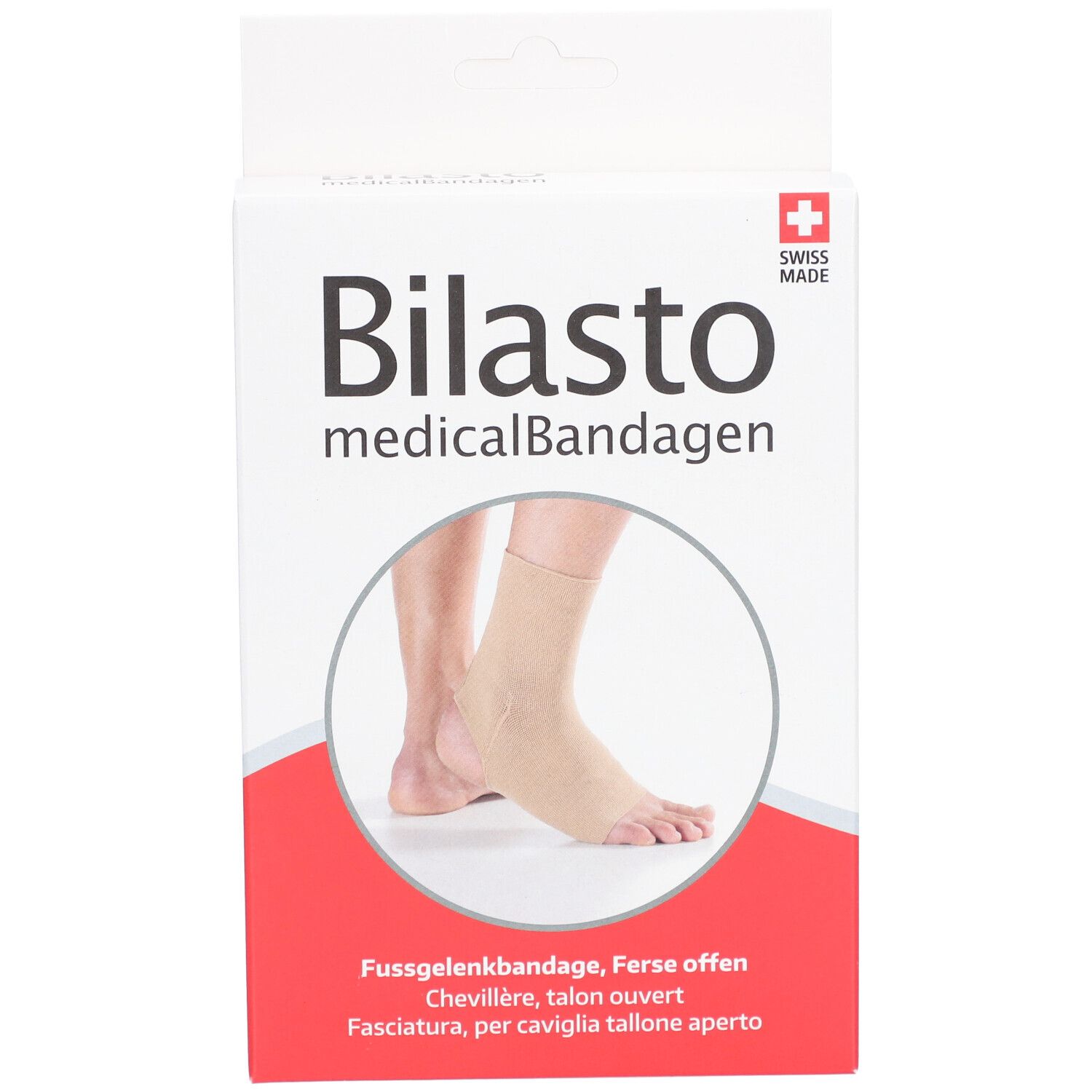 BILASTO Chevillère Talon Ouvert Beige L