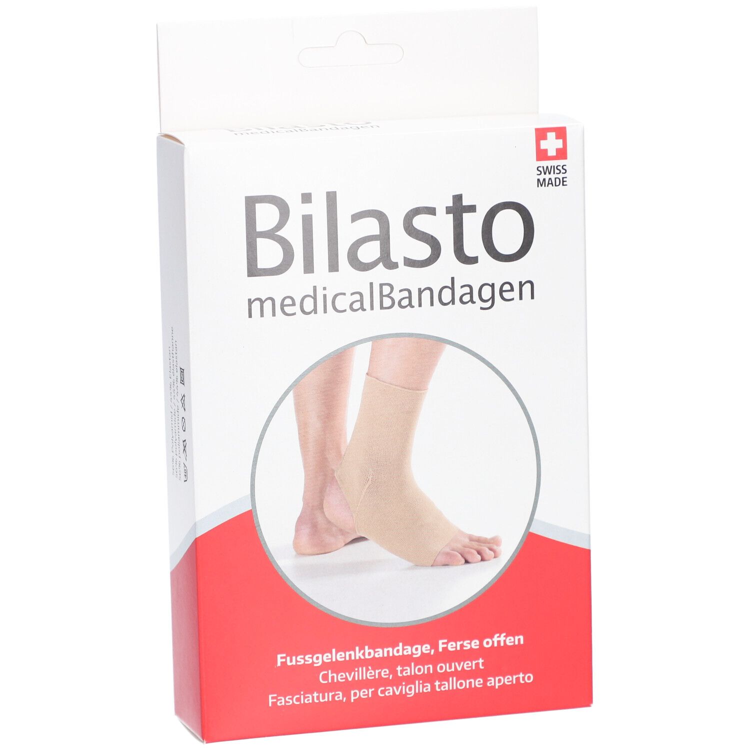 BILASTO Chevillère Talon Ouvert Beige L