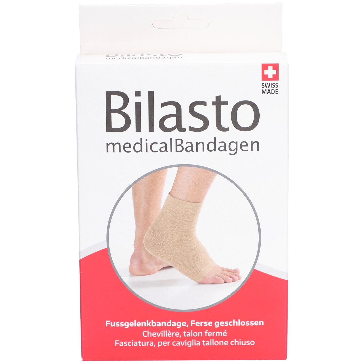 BILASTO Chevillère Talon Fermé Beige S