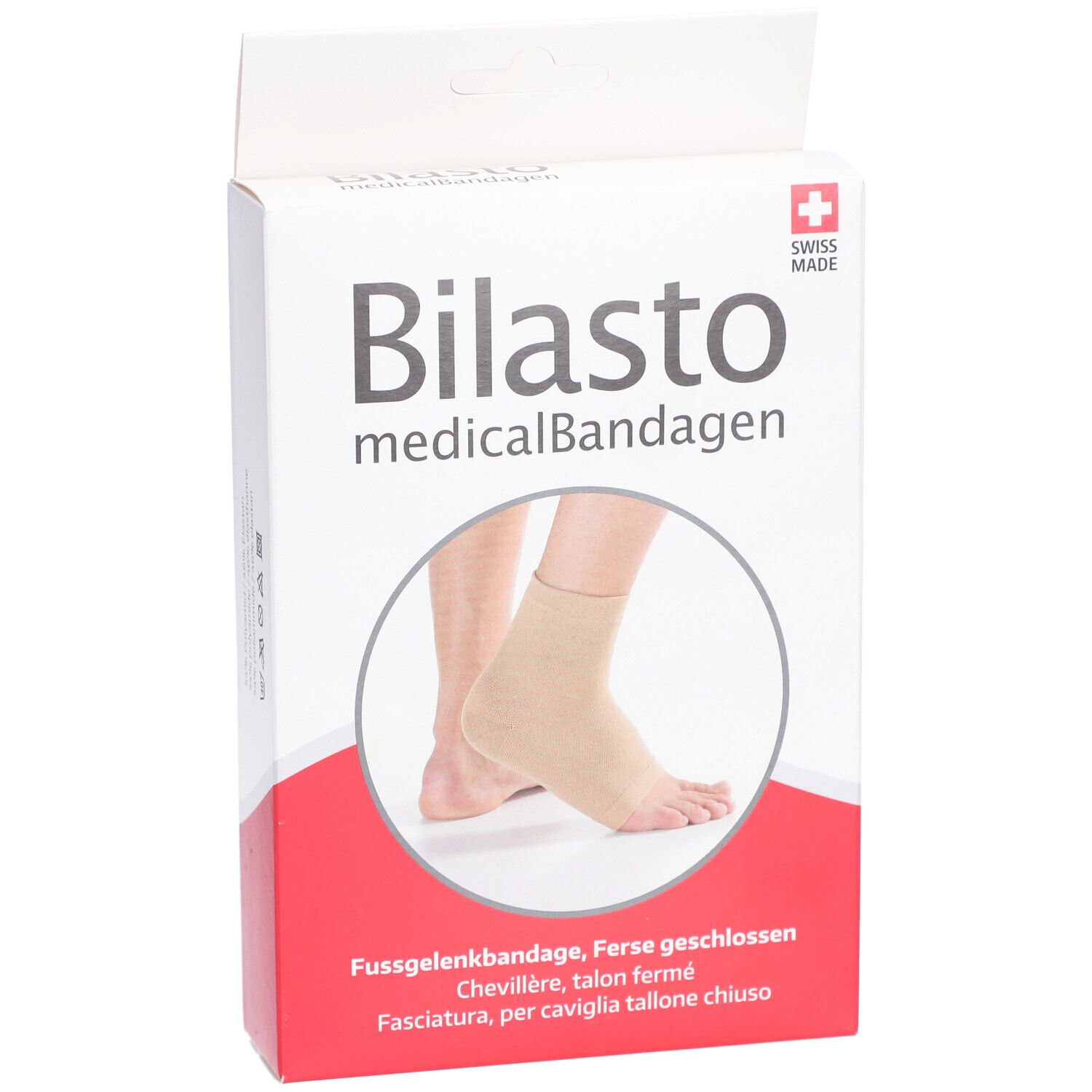 BILASTO Chevillère Talon Fermé Beige S