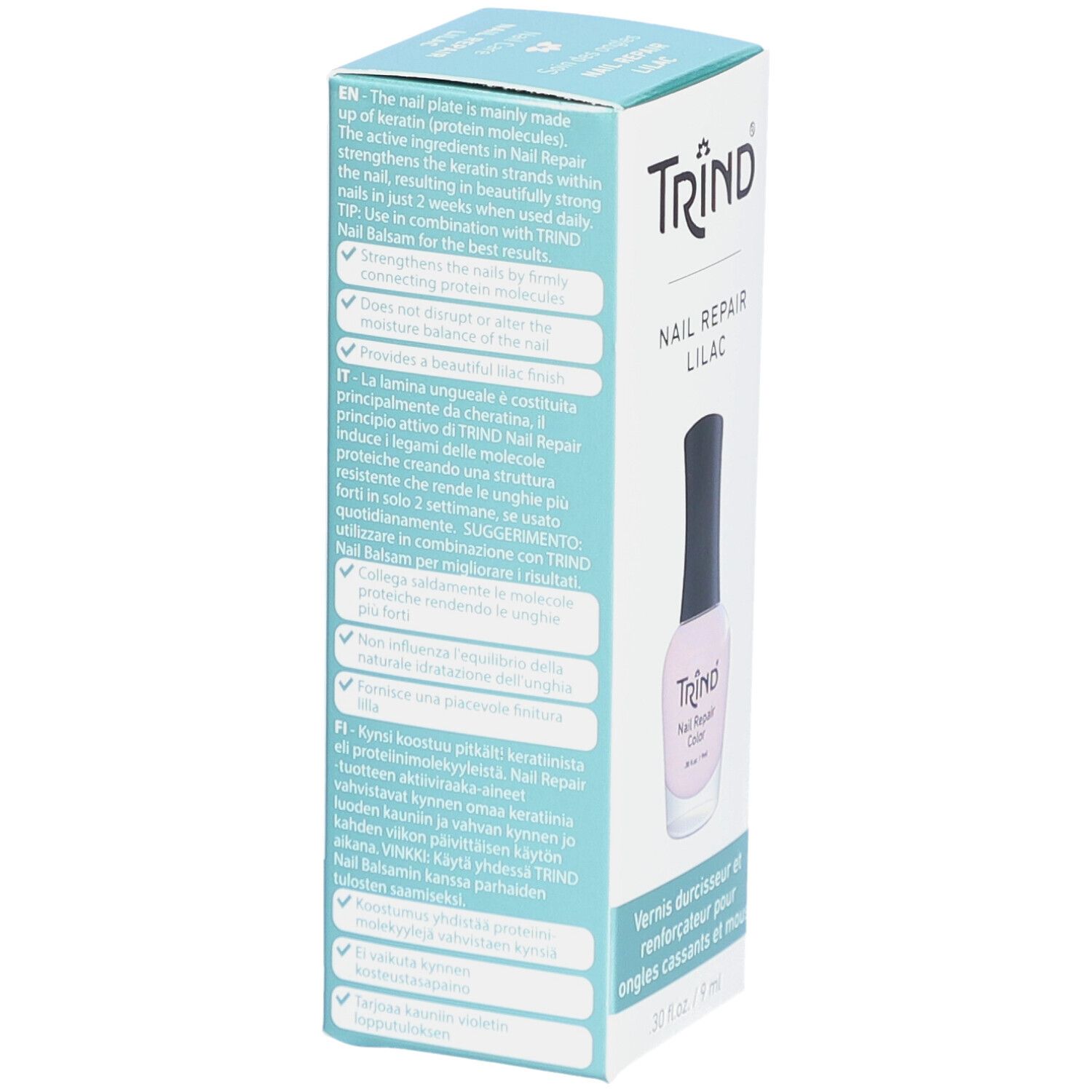 TRIND® Vernis à ongles raffermissant pour ongles cassants et mous - Lilas