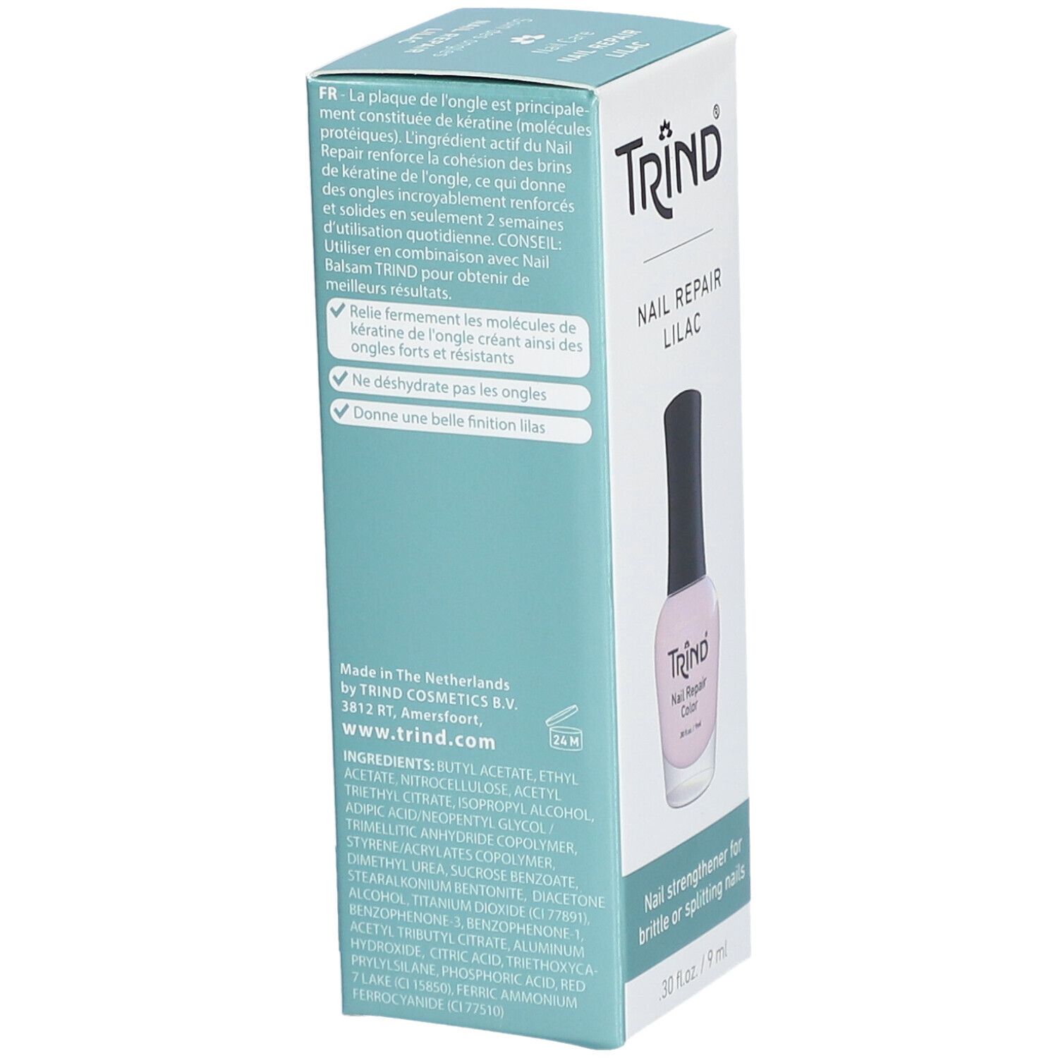 TRIND® Vernis à ongles raffermissant pour ongles cassants et mous - Lilas