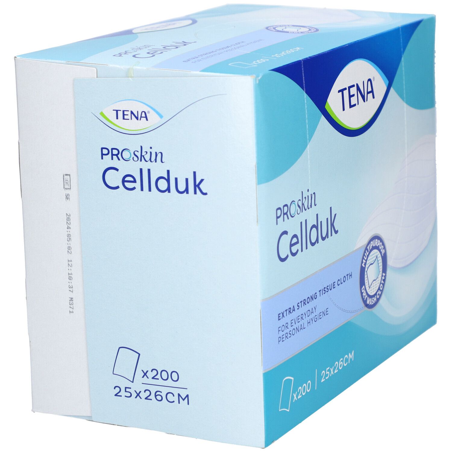 TENA Proskin Cellduk Lingettes 25 x 26cm