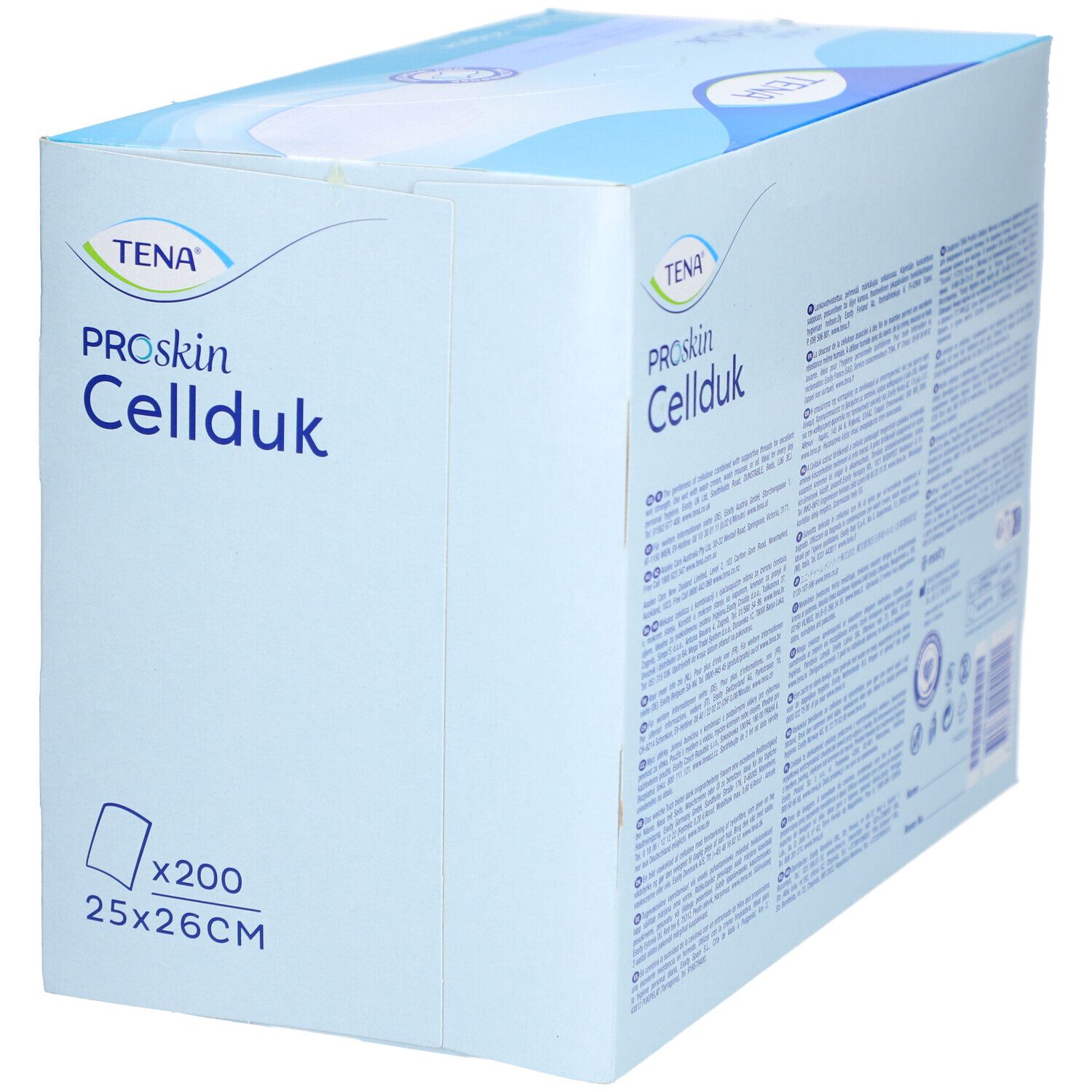 TENA Proskin Cellduk Lingettes 25 x 26cm