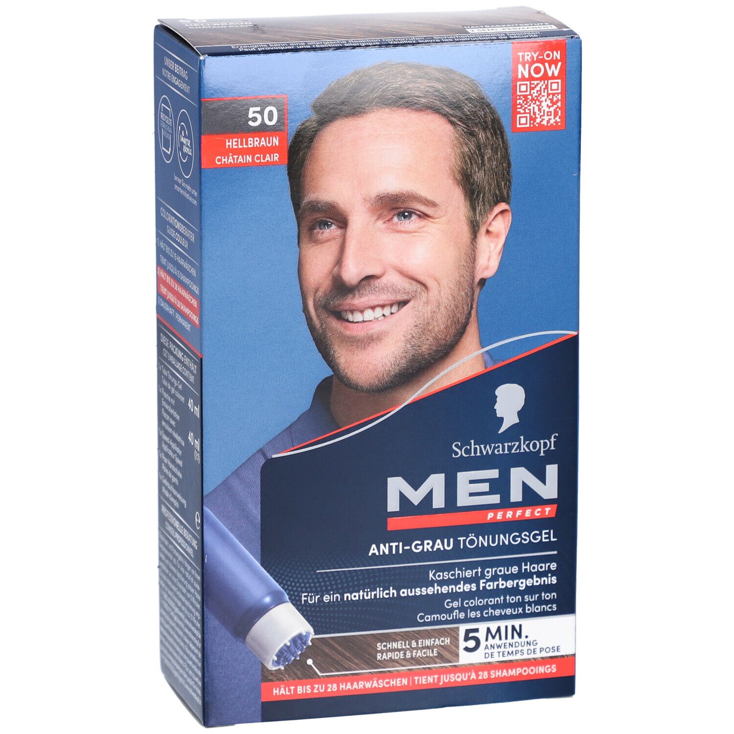 SCHWARZKOPF Men Perfect 50 Châtain clair naturel