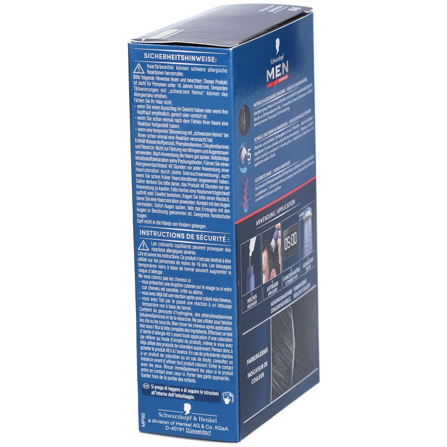 SCHWARZKOPF Men Perfect 90 Noir