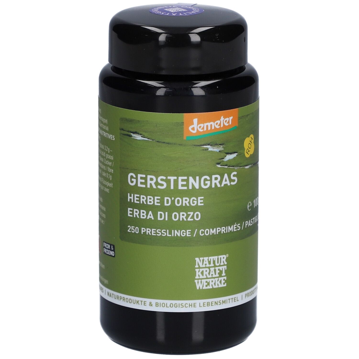 NATURKRAFTWERKE Herbe d'orge Pressée