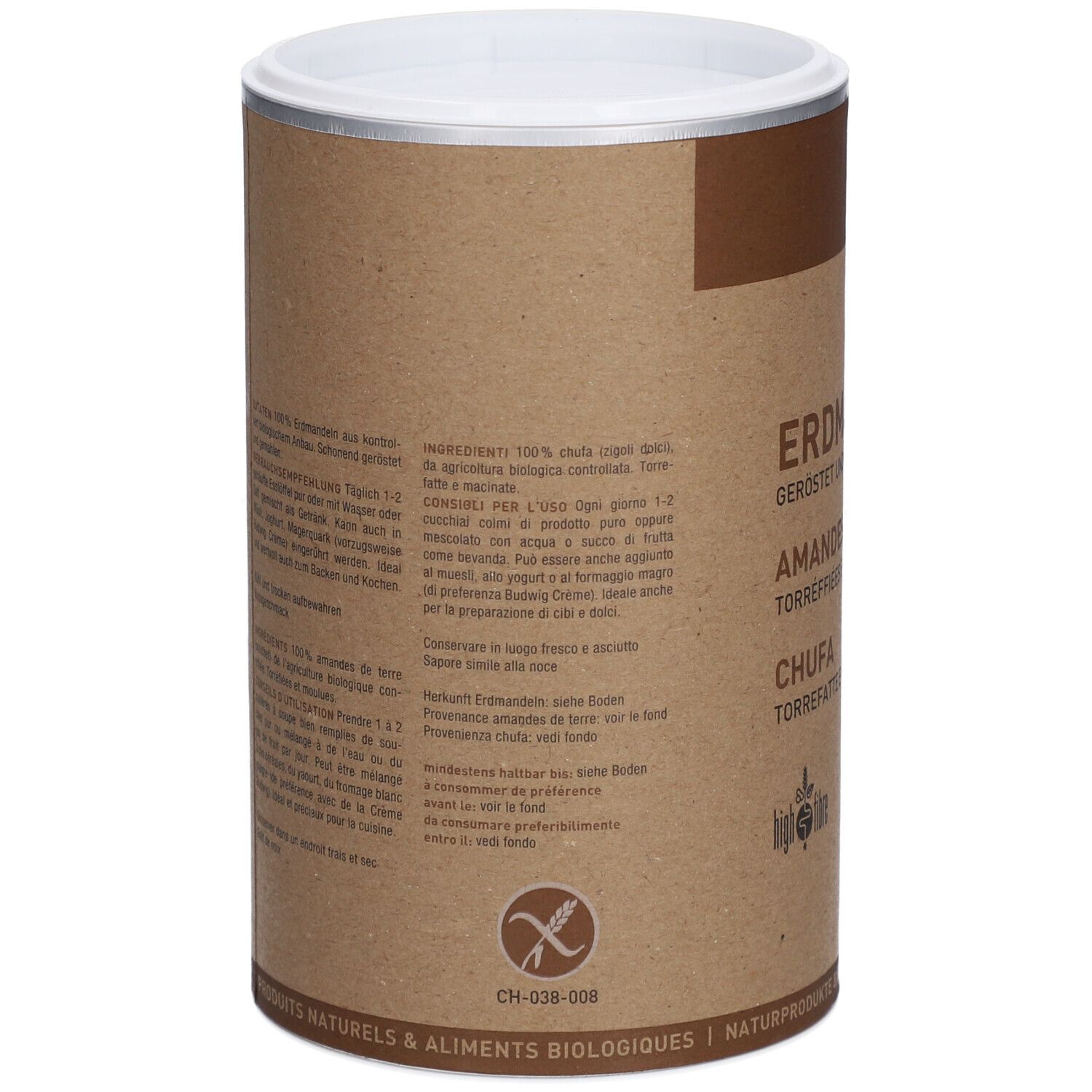 NATURKRAFTWERKE Amandes de terre grillées & moulues bio