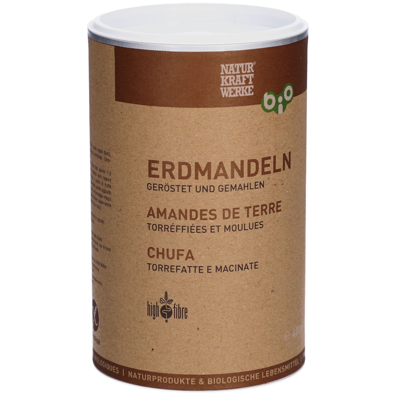 NATURKRAFTWERKE Amandes de terre grillées & moulues bio