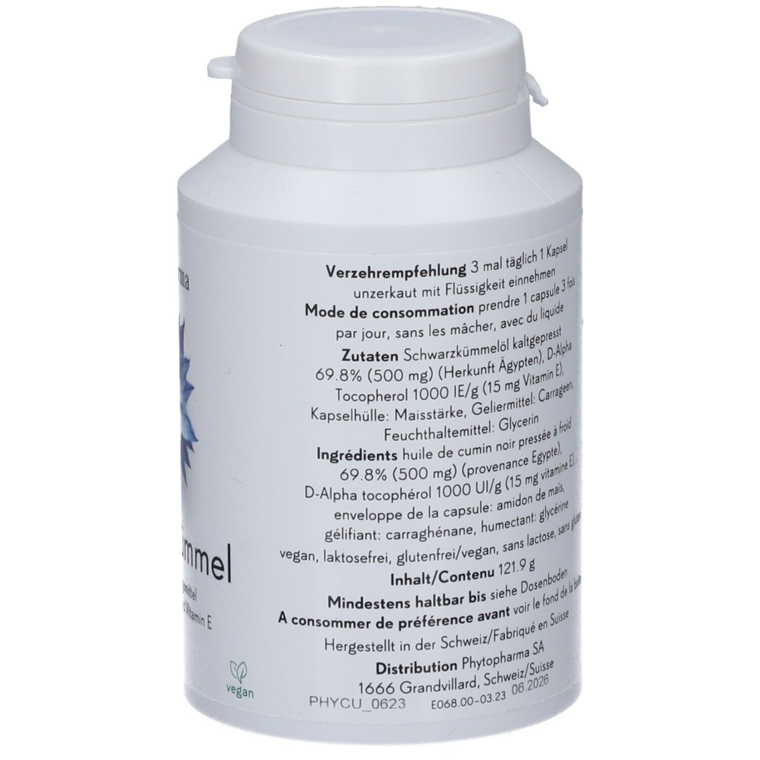 PHYTOPHARMA Cumin noir