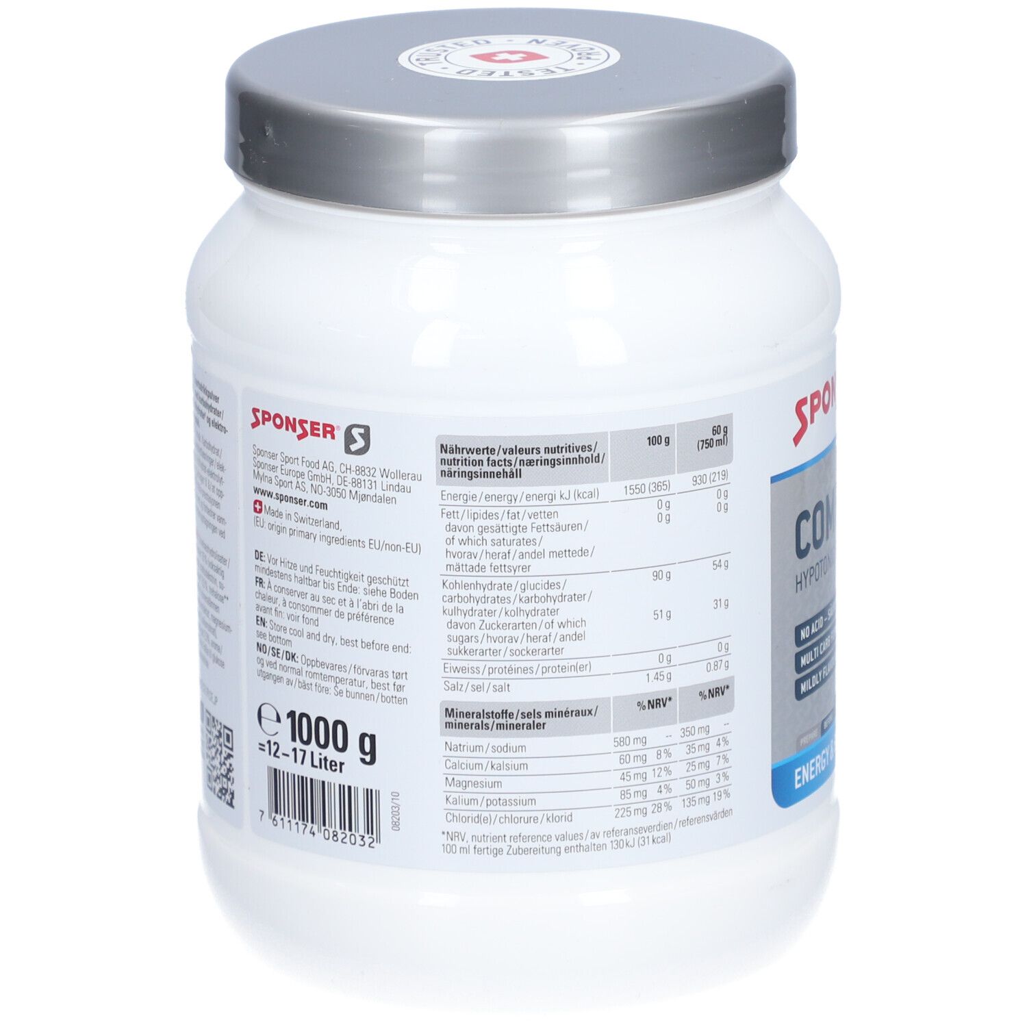 SPONSER Competition Hypotonic Sportdrink, Citrus