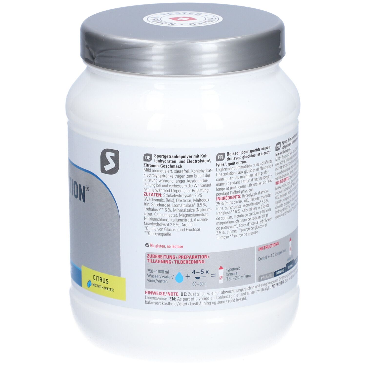 SPONSER Competition Hypotonic Sportdrink, Citrus