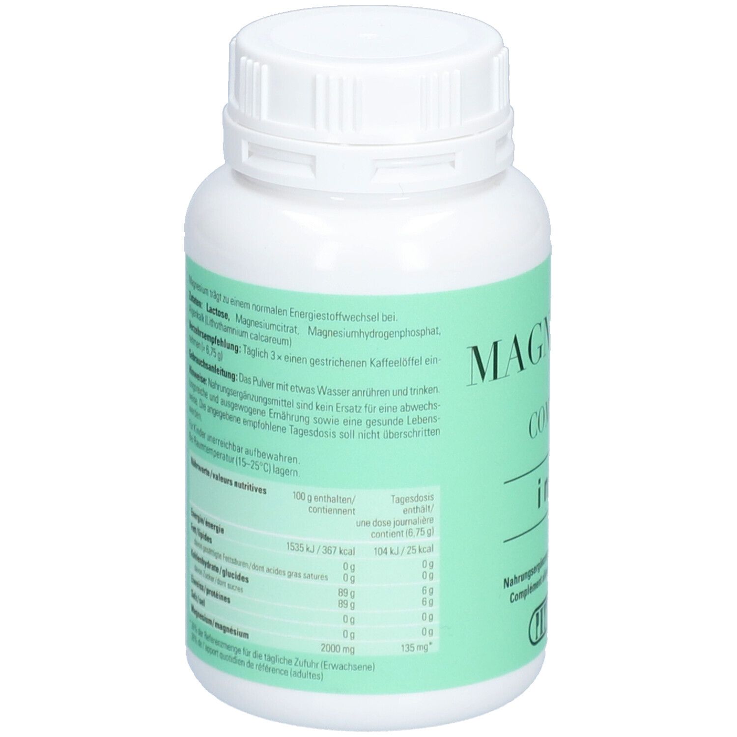 Phytomed Magnesium Complex complément en poudre pour le métabolisme énergétique