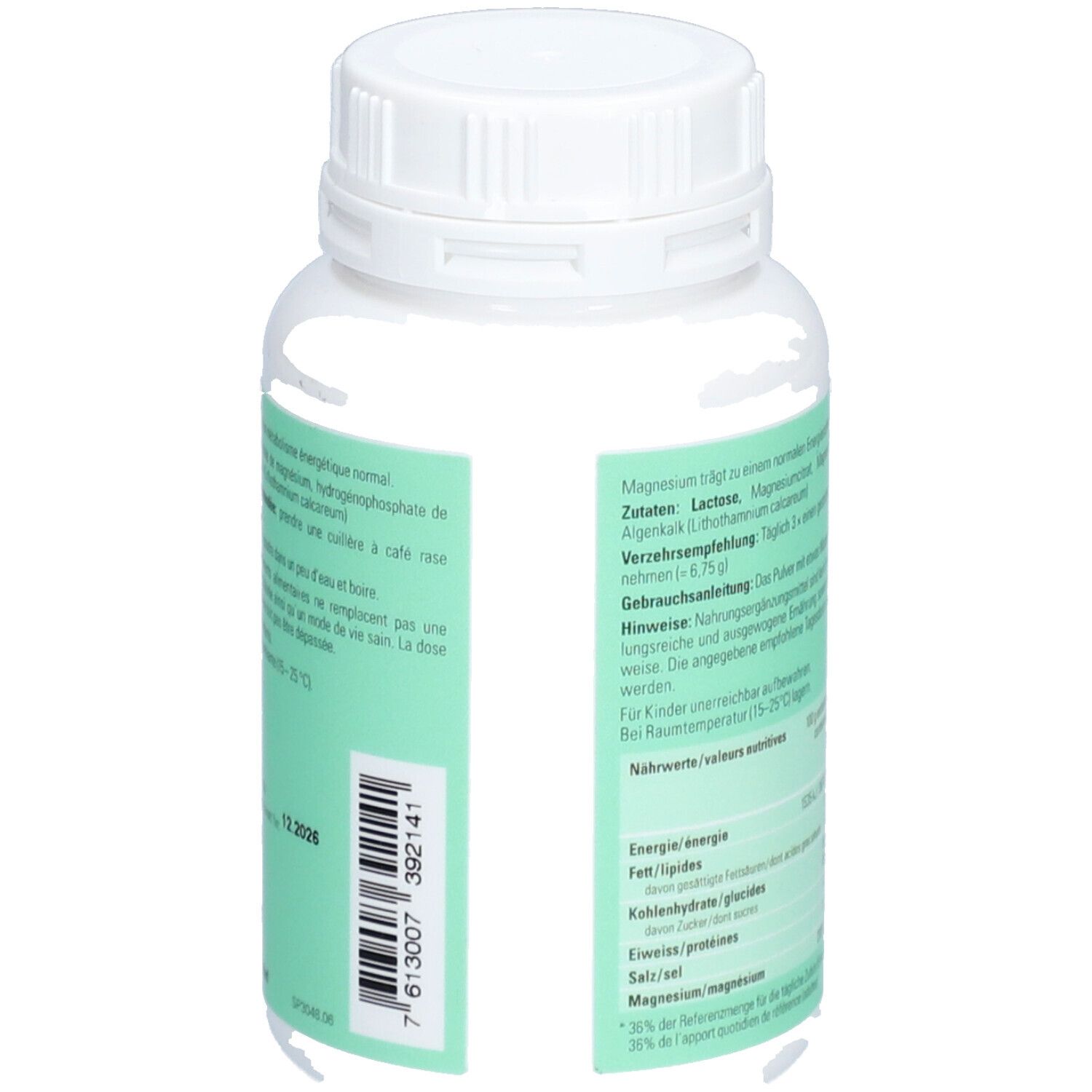 Phytomed Magnesium Complex complément en poudre pour le métabolisme énergétique