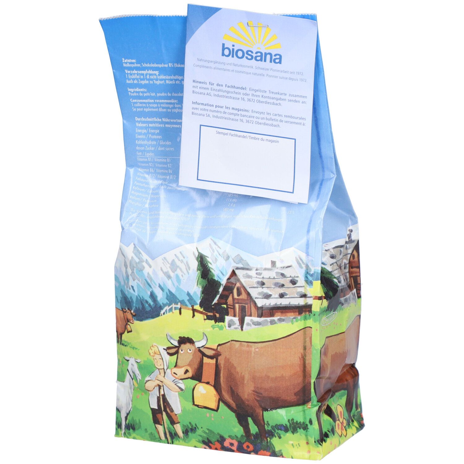 BIOSANA Petit-lait en granulés à la Chocolat