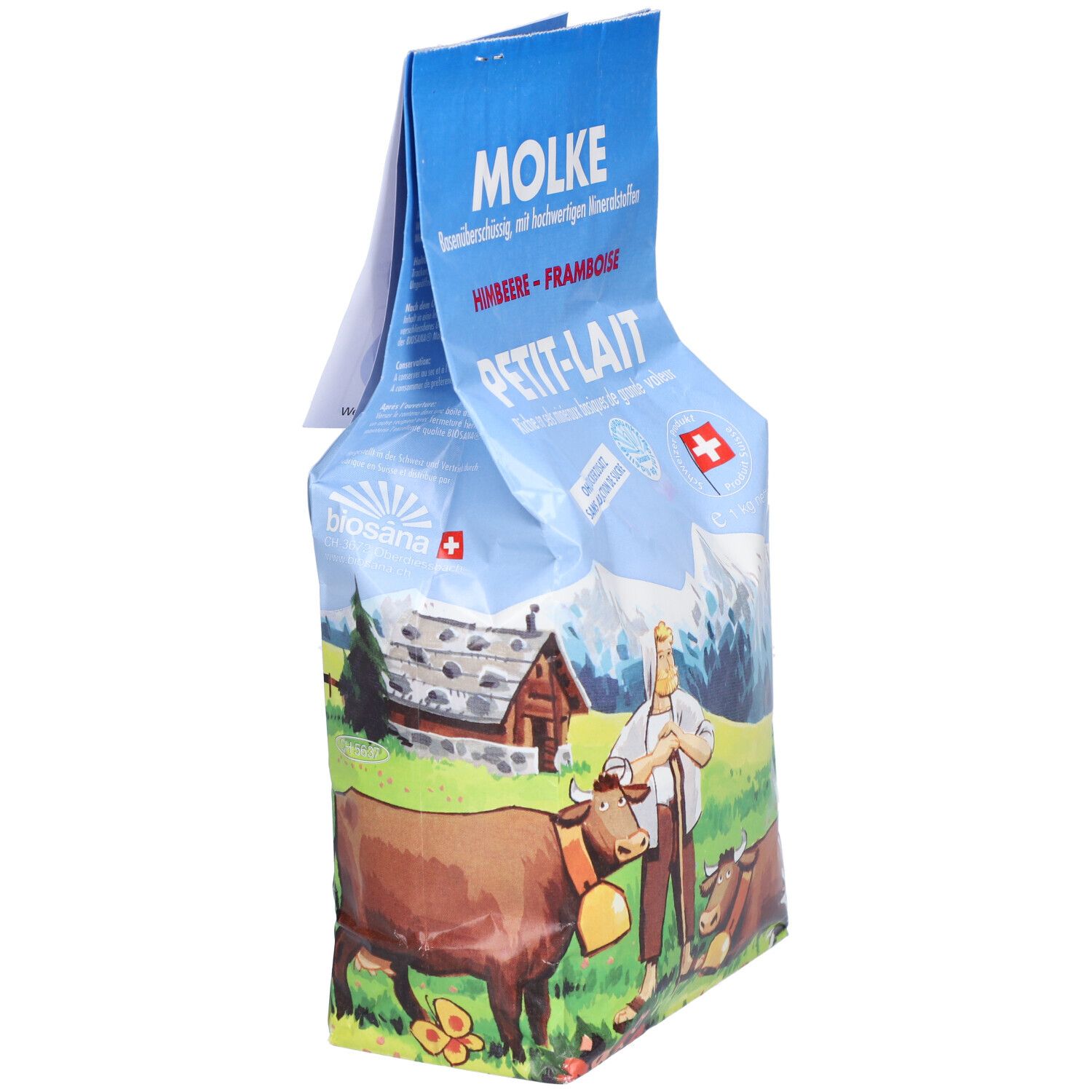BIOSANA Petit-lait en granulés à la Framboise
