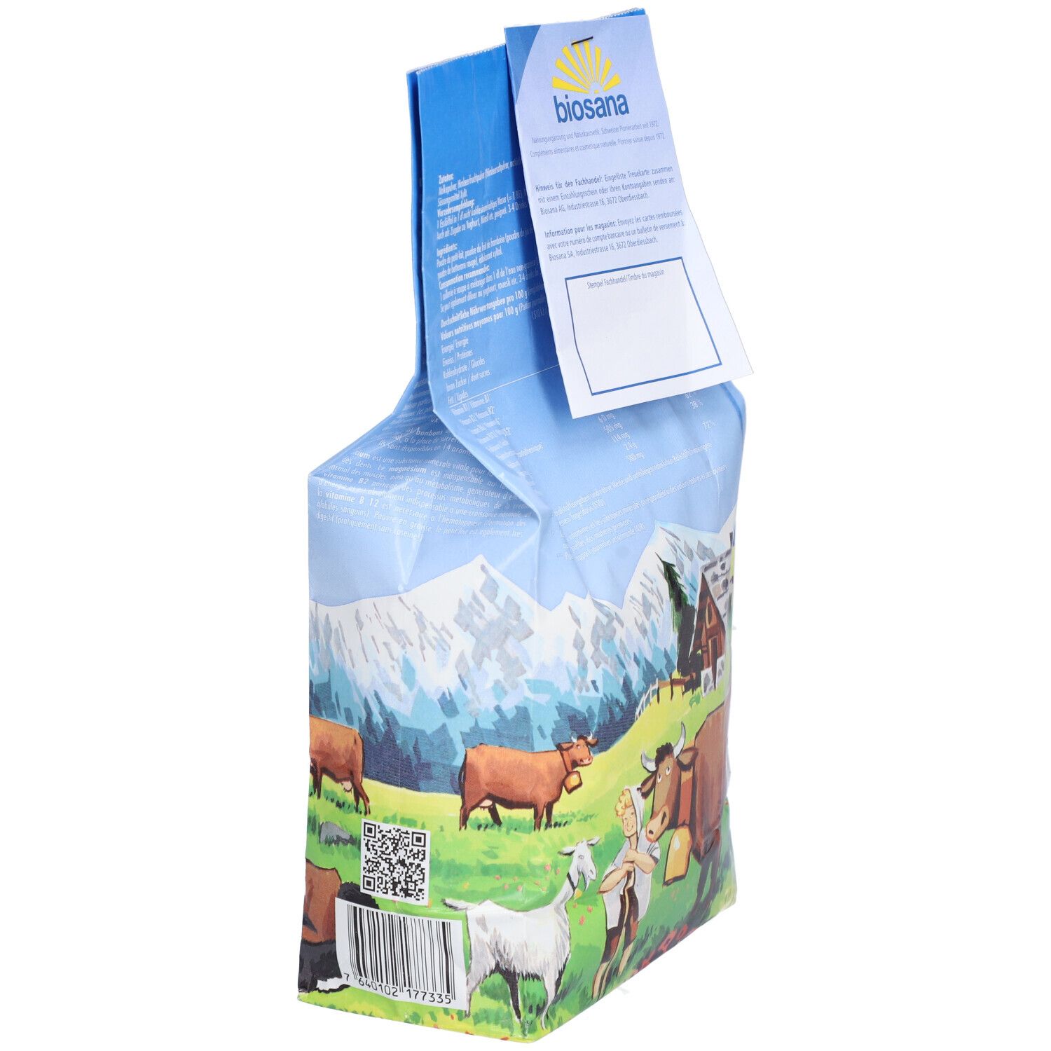 BIOSANA Petit-lait en granulés à la Framboise