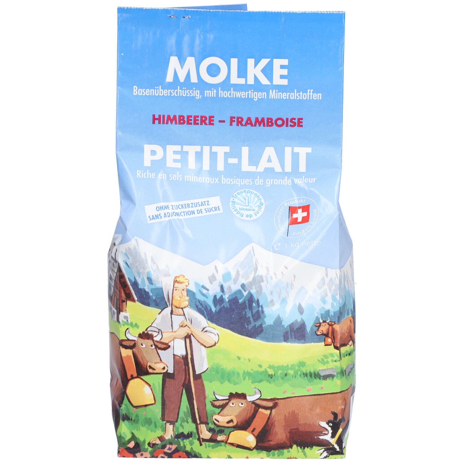 BIOSANA Petit-lait en granulés à la Framboise
