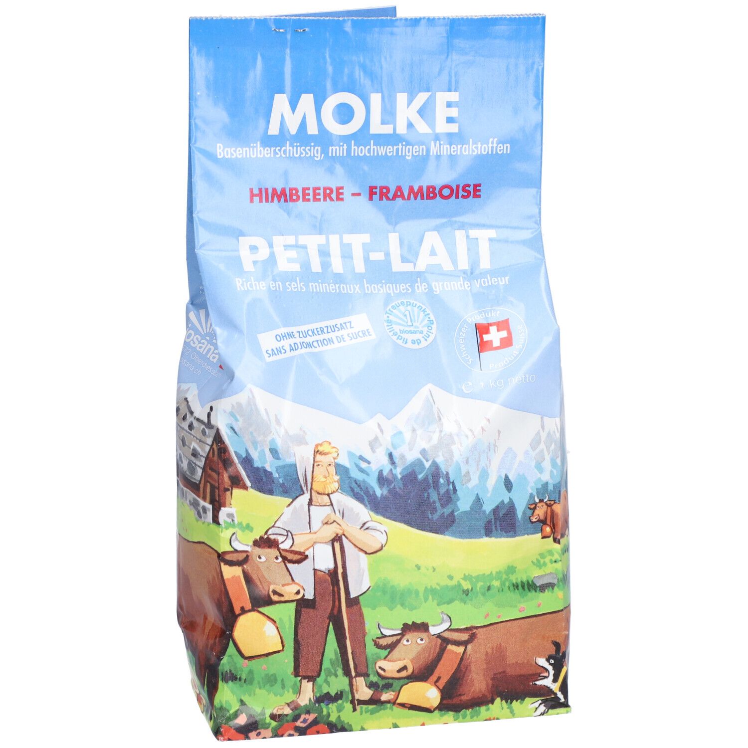 BIOSANA Petit-lait en granulés à la Framboise
