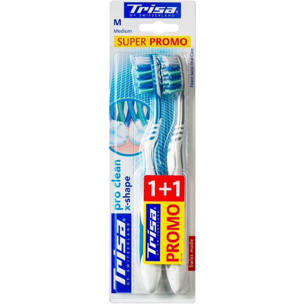 TRISA brosses à dents extra duo souples